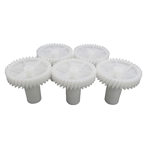 Justhai 5pcs engranajes Piezas de repuesto for la molina de carne eléctrica Rueda de picadora de plástico Mdy-36dv Cover
