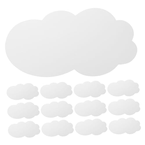 Formes nuageuses carton rigide Veemoon pour DIY propre sans plis - 2