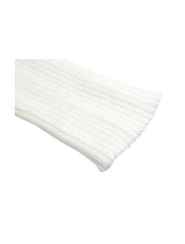 Image of uxcell Women's Knitted Design Solid Warm Thick Knee High Length Ribbed Leg Warmers