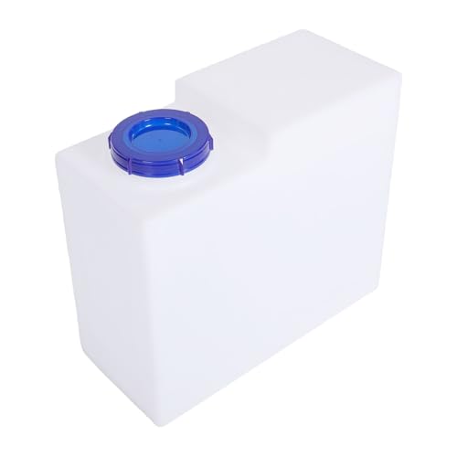 Haofy Portable 9.5 Gallon Water Storage Container Food Grade LLDPE for Camping Off Grid Overlanding, 30L Square Tank No Welded Seams for Hydroponics Boat Shower