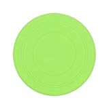 Compatible for Pet Dog Flying Disc Toys Soft Non-Slip Game Saucer Puppy Interactive Trainning and Playing Chase Pets Supplies(Green)