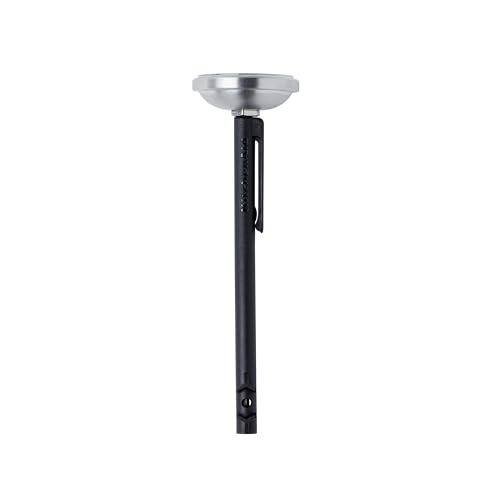Image of KitchenAid KQ919 Analog Instant Read Food and Meat Thermometer with 1.75-inch Dial, Recalibration Feature, Black Storage Sleeve