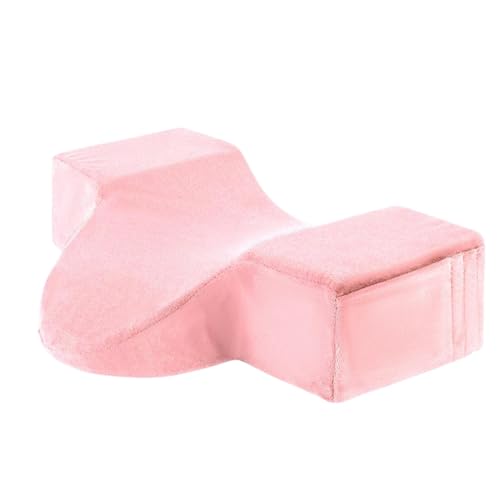 Shenrongtong Almohada de pestañas, Almohada de pestañas para Dormir,Almohada para el Cuello para Extensiones de pestañas - Cushion Cervical injertado de pestañas con salón de Belleza con Bolsillos,