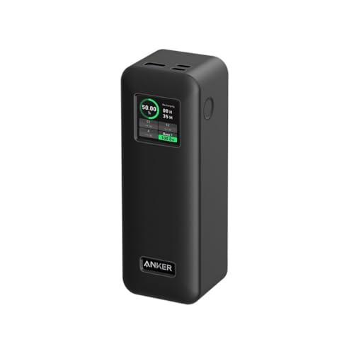 FTRONGRT Hülle Kompatibel mit Anker Prime 27650mAH 250W Powerbank, Rundum-Schutz, Staubdicht, Anti-Fall, Silikonschutzhülle Kompatibel mit Anker Prime 27650mAH 250W Powerbank. Schwarz