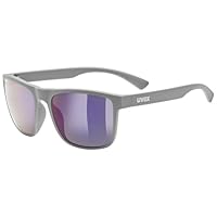 uvex rookie - Sportbrille für Kinder - starker Schutz vor Sonnenstrahlung - konstraststeigernd - grey matt - one size