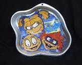 Wilton Rugrats Cake Pan featuring character designs