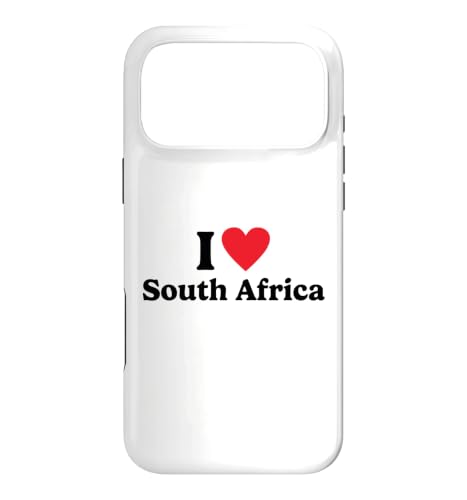 I Love South Africa Case for iPhone 17 Pro Max