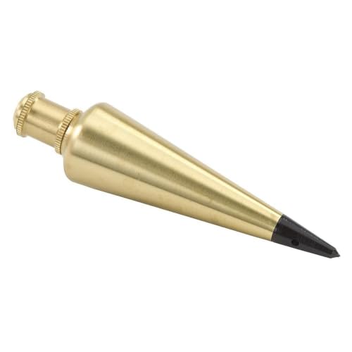 STANLEY Plumb Bob, Brass, 16-Oz (47-974)