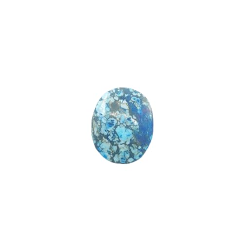 Turquoise naturelle ovale pour créer un pendentif bohème en cabochon