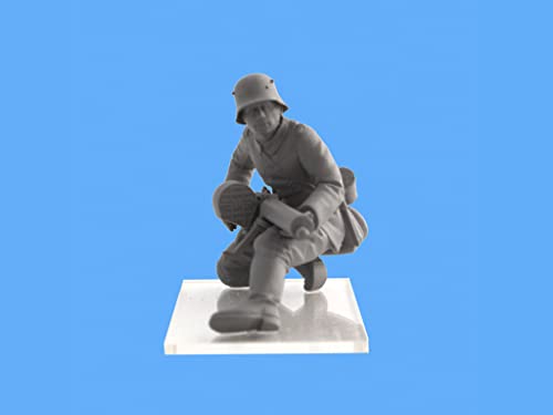 Kit de Figura de Plástico German Sturmtruppen (1918) Escala 1:35 miniatura 3