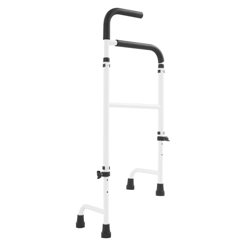 Stair Climbing Assist Cane Height Adjustable Stair Lift Assist Device for Seniors, fit Most Indoor/Outdoor Steps, Wide Anti-Slip Base, Light Weight, Support for Independent Climbing