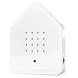 Zwitscherbox, Taille Unique, Noyer, Blanc, 11 x 12 x 3 cm