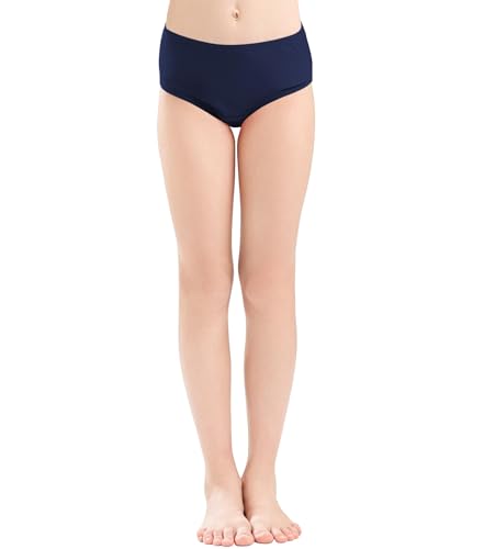 Image of QBK Girls' Swimming Bottom Suit Swim Brief UPF50+ Rash Guard Swimsuit Sun Protection Quick Dry (2t-16Years)