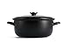 Merten & Storck Carbon Steel Casserole Dish z pokrywką, 26 cm / 5L, czarny matowy