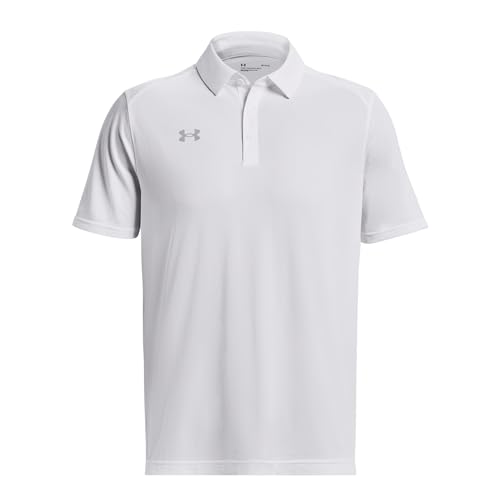 Under Armour Team Tech Polo White LG