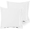 100 egyptian cotton pillowcase 26×26 inches pillow shams for bedroom hotel home decor soft and breathable stitch wrinkle free cushion throw pillow cover white european 2 piece  urban country home decor