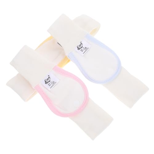 Alasum 3pcs Diaper Belt Diaper Belt Diapers Newborn Purple and Grey Curtains Newborn Navel Patch Newborn Diaper Toddler Fixed Diaper Belt Diaper Fixator Baby Cotton Soft Fastening Belt, 42x6x0.3cm