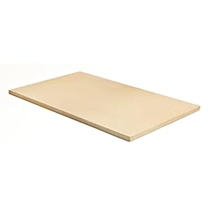 Pizzacraft PC9899 Rectangular ThermaBond Baking and Pizza Stone for Oven or Grill, 20″ x 13.5″