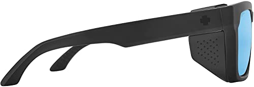Spy Optic Helm Tech Sunglasses Matte Black/Happy Boost Bronze Polarized Ice Blue Spectra Mirror Lens4