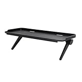 Garneck Wandregal ohne Bohren für Router und Top Box Praktisches Aufbewahrungsregal mit Kabeldurchführung Einfach zu Montierender Platzsparender Wandhalter für Wohnzimmer Büro und