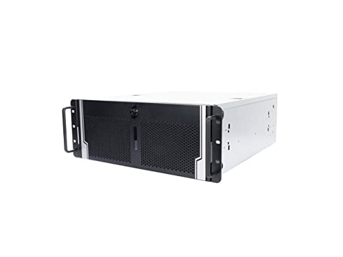 Image of in-Win R400-01N.8P Open-Bay 4U Server Chassis, 80 * 25 fanx2