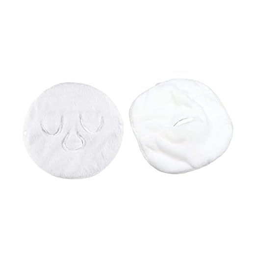 FRCOLOR 1 Juego Toalla De Cara De Compresa Fría y Caliente Toalla De Cara Suave Calor Faciales Reutilizables Toalla De Vapor Facial Buque De Vapor Hidratante Vellón De Coral