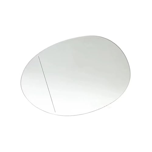 �ɓK������ �~�j F54 F55 F56 F57 F60 2015-2020�p 1�s�[�X �ԃT�C�h�o�b�N�~���[ �q�[�^�[�t���~���[�K���X ���E �z���C�g 51167366039 �����p�~���[ �[�K���X(1Pcs Left)