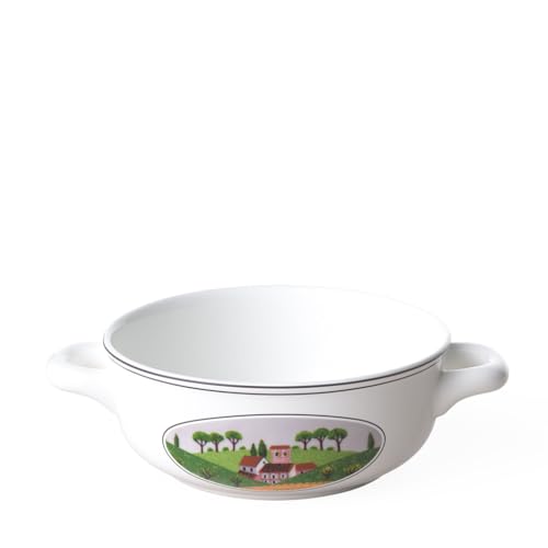 Villeroy & Boch Design Naif 10-2337-2510 Taza de Diseño Clásico con Alegre decoración, 0.45 l, Porcelana, Pardo, 42.5x25x5.6999999999999993 cm