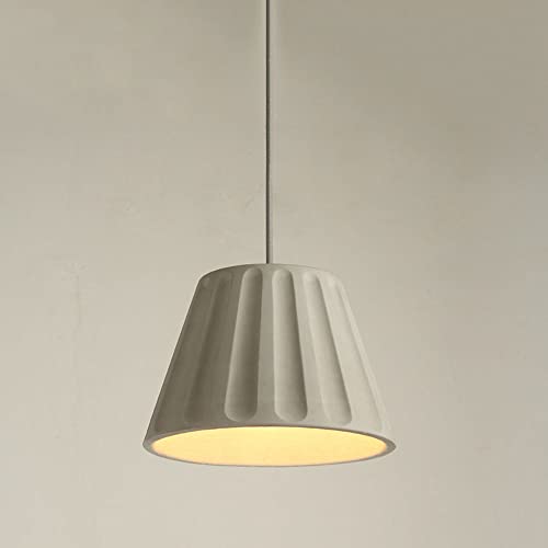 Luces colgantes de cemento E27 para crear un ambiente de bar en tu cocina 2