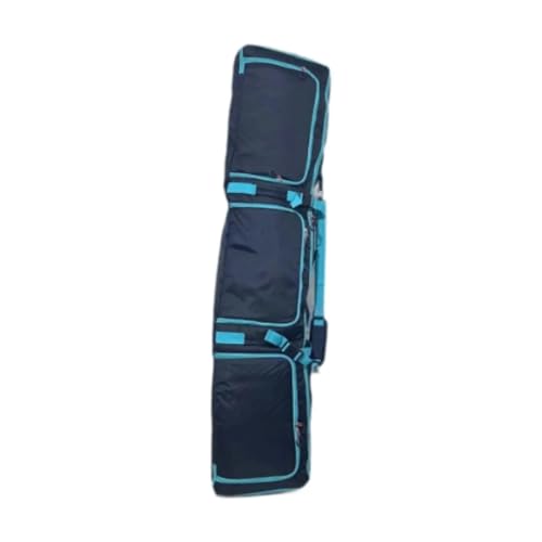 WDSBZNB Funda Tabla Snowboard Bolsa de Transporte for Snowboard con diseño Acolchado y asa for Equipo de esquí(Black Blue)