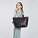 Miss Lulu Mujer Bolso de Mano Reversible Elegante Bolso de Hombro de Cuero PU Gran Conjunto Dos 2PCS Imagen de Miss Lulu Mujer Bolso de Mano Reversible Elegante Bolso de Hombro de Cuero PU Gran Conjunto Dos 2PCS