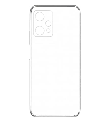 Image of Transparent Rubber Back Cover for Oppo Realme RMX3471 /Realme 9Pro - Transparent