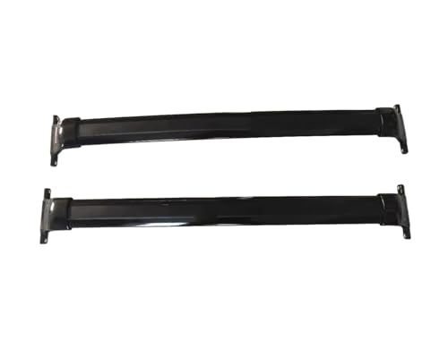 Barras de techo para Cadillac XT5 2017-2024 de aluminio negro