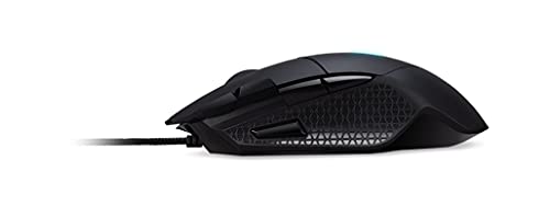 Acer Predator Cestus 315 Gaming Mouse, 6.500 DPI, 6 Tasti Programmabili, Tempo di Risposta 1 ms, Illuminazione RGB - Mouse gaming - Immagine 3
