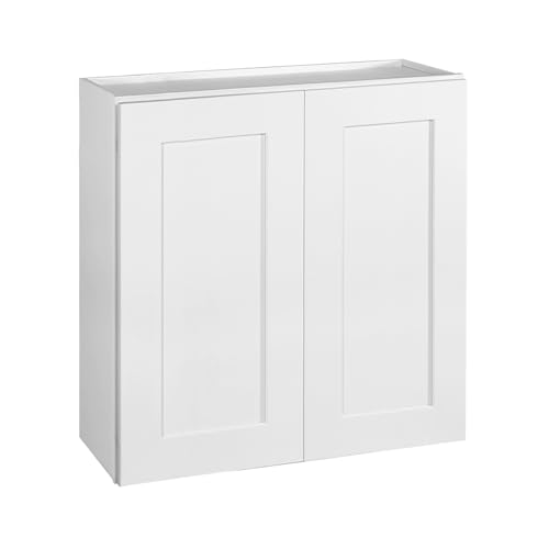 Image of Design House Brookings Kitchen Wall Cabinet, 30 inch, White