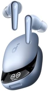 （14:30時点） Anker Soundcore Liberty 4 Pro（Bluetooth 5.3）【カナル型完全ワイヤレスイヤホン/ウルトラノイズキャンセリング 3.5 / A.C.A.A 4.0 / ハイレゾ/感圧 & スワイプセンサー搭載/PSE技術基準適合】スカイブルー