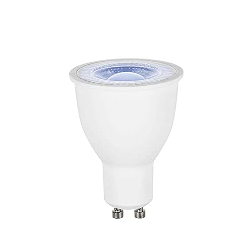 Eternitry Mini bombilla LED GU10, foco de 10 W, bombillas LED de bajo consumo de luz blanca cálida sin parpadeo para decoración de fiestas, porche, iluminación del hogar, iluminación de vacaciones