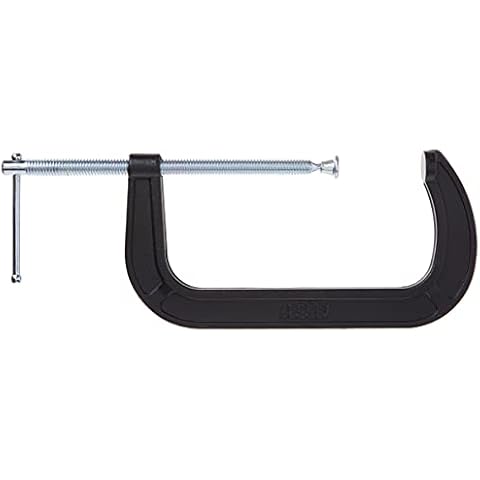BESSEY CM80 Drop Forged, C-Clamp, 8 In.,Black Cover