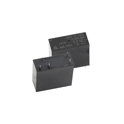 Relais de puissance 24V 942H-2C-24DS, interrupteur électromécanique 5A 8 PIN