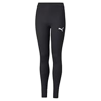 PUMA Kinder LIGA Baselayer Long Tight Jr Hose, Schwarz (PUMA Black), 176