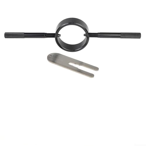 FACAIIO Federspanner für Motorrad-Vorderradgabel, für schwarzes Aluminium, Aprilia Caponord 1200 & F800GS S1000R