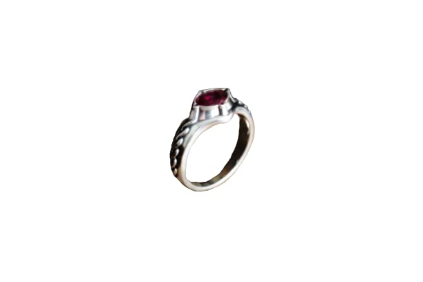 Wizard ring, magician ring, spell ring, Staff ring (sterling-silver, 4.5)