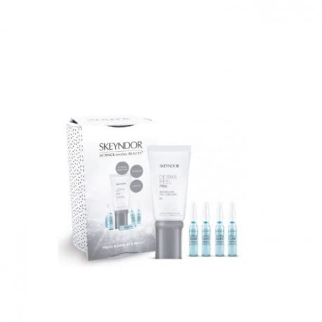 SKEYNDOR RESURFACING PEEL EMULSION 50ML + UNIQCURE INTENSIVE HYDRATING 4X2ML SET REGALO