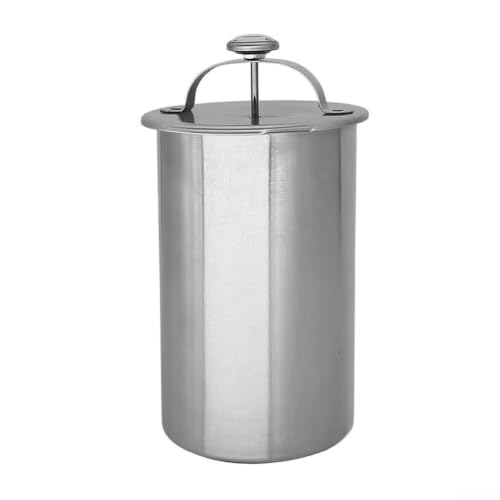 Prensa de jamón profesional para molde de acero inoxidable con medidor de temperatura para aves de corral perfectas 20 cm