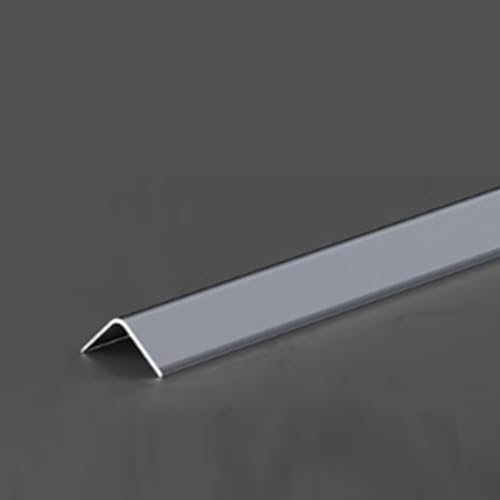 Garniture de moulage d'angle en aluminium rigide en forme de L pour mur