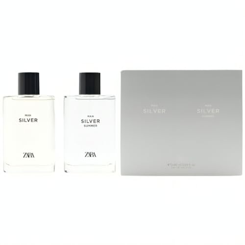 Zara Silver + Silver Summer Perfume for Men Cardamom Lavender