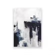 Affiches murales abstraites bleues impression toile de qualité supérieure triptyque 80x120cm