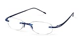 Gels - Lightweight Rimless Fashion Readers - The Original Reading Glasses for Men and Women - Cobalt Blue (+1.50 Magnification Power)