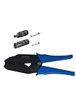 Para crimpar conectores solares en los siguientes cables solar: 2,5 mm² (AWG14), 4 mm² (AWG12), 6 mm² (AWG10)