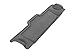 3D MAXpider - L1IN01621501 Second Row Custom Fit All-Weather Floor Mat for Select Infiniti QX80 / QX56 Models - Kagu Rubber (Gray)